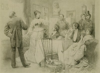 Champagnisieren beim Sacher von Karl Karger